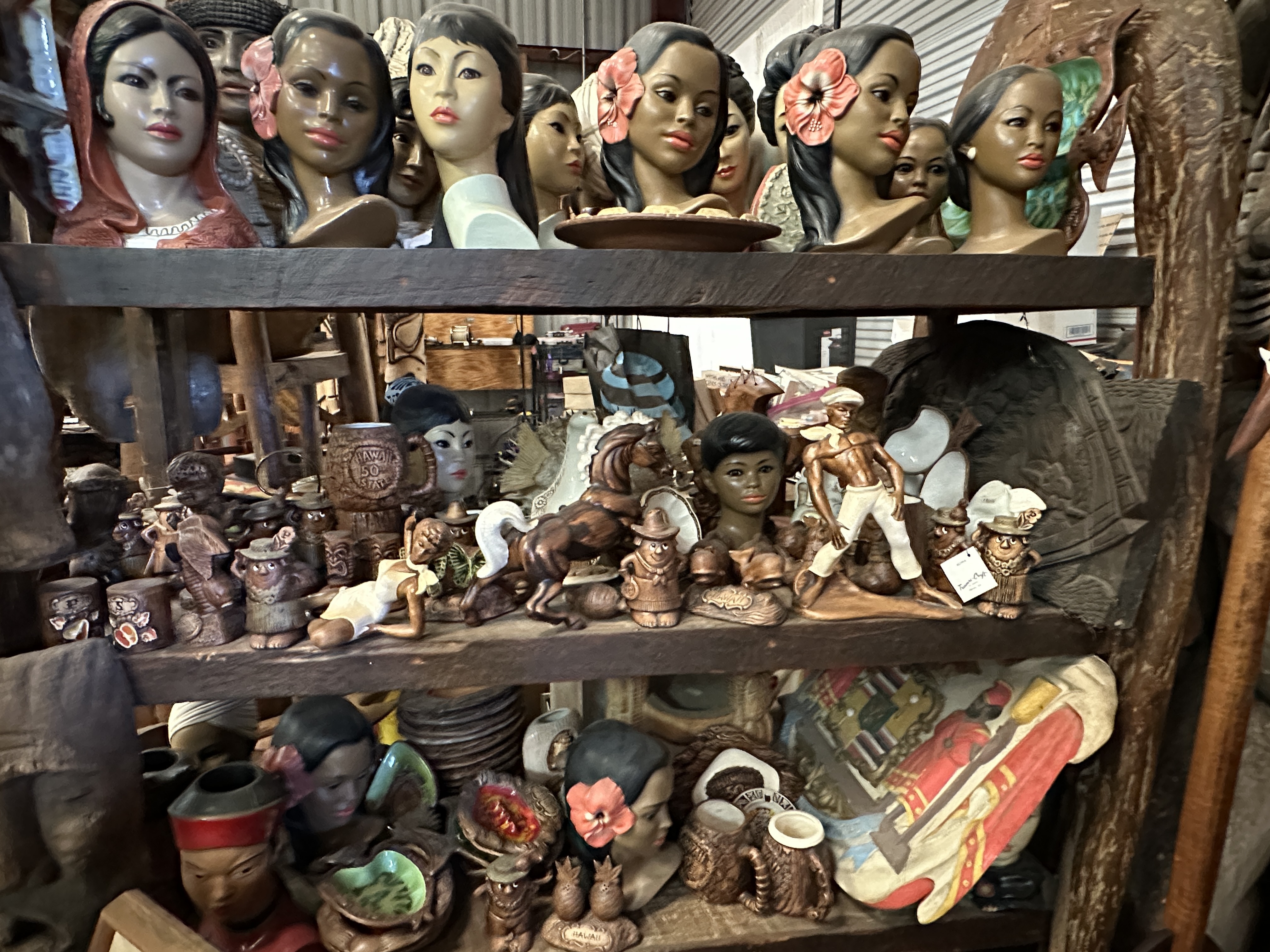 Hawaiiana TIki mugs Vintage