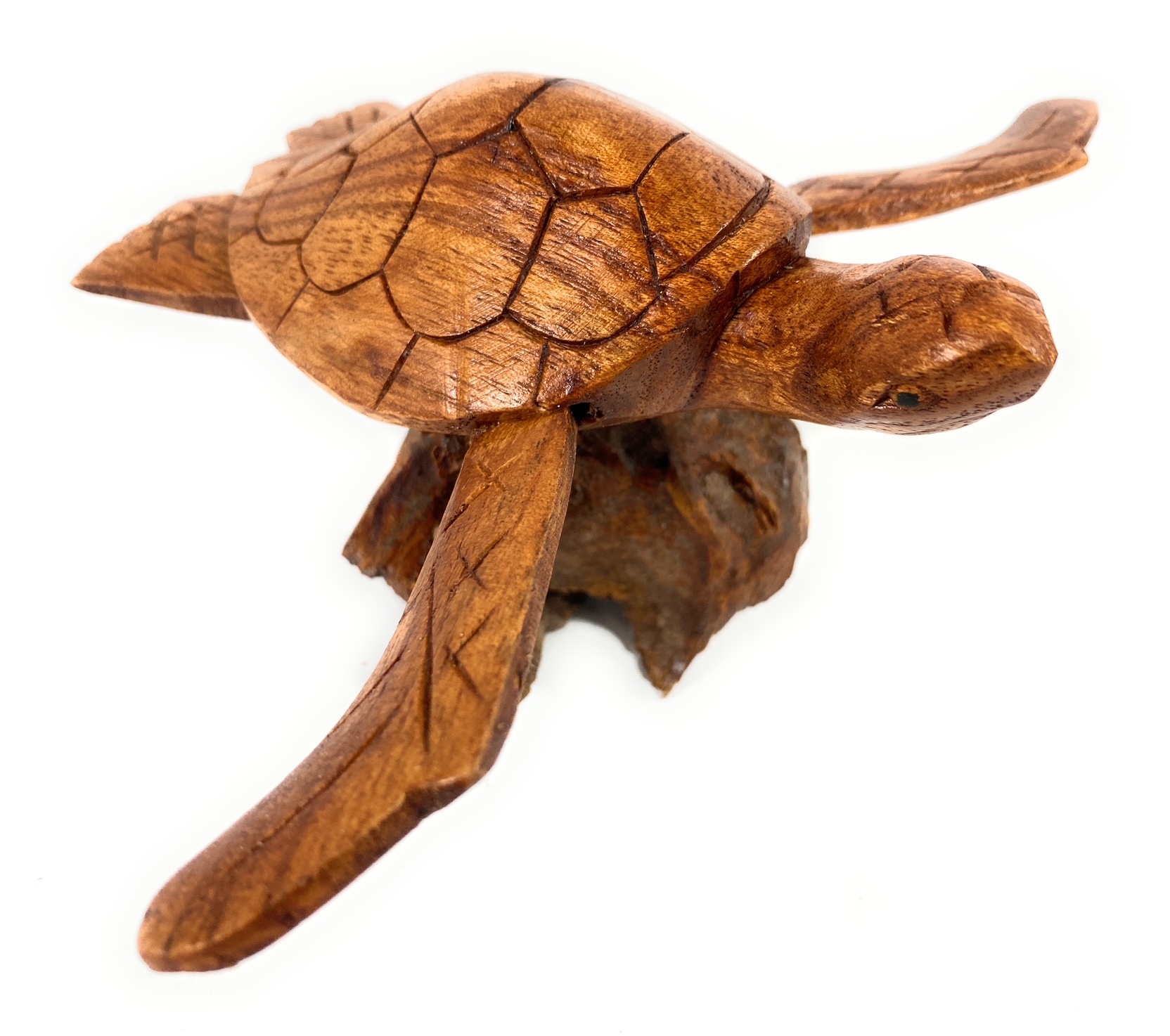 Wooden carved turtle