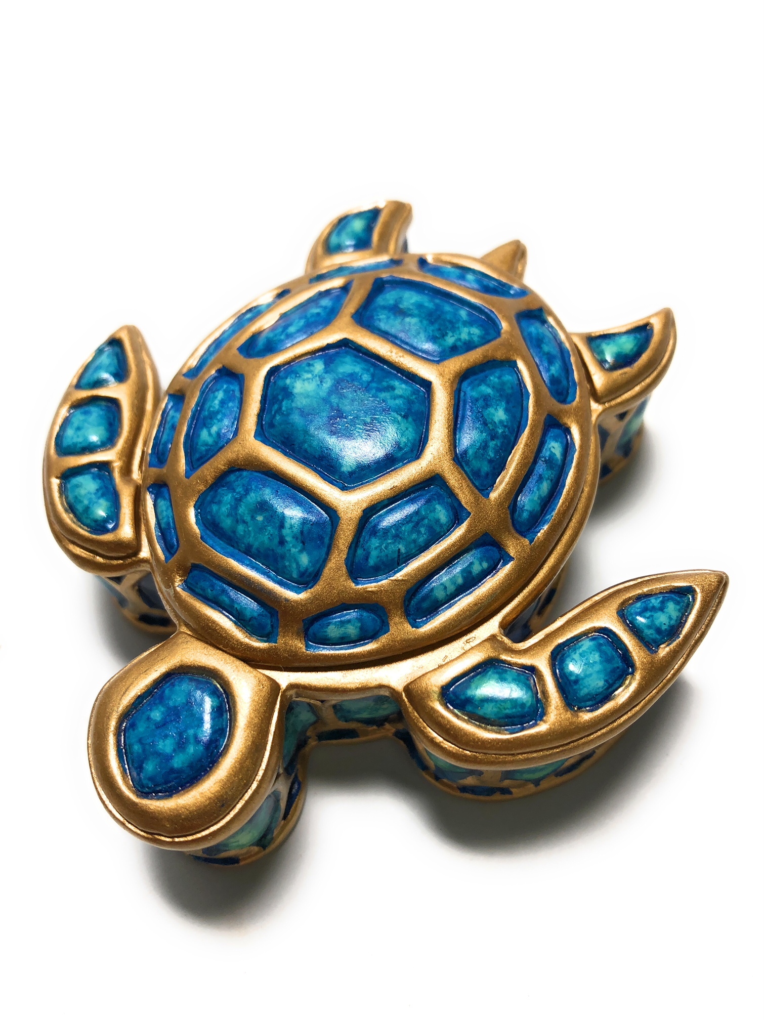 Turtle keepsake box