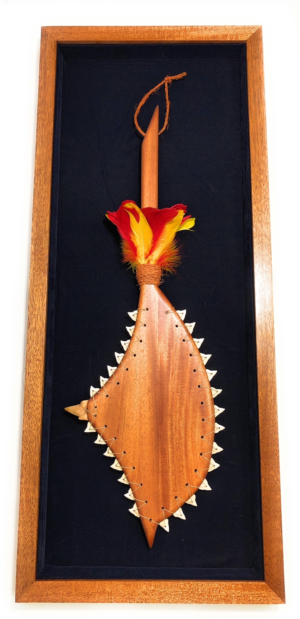 Chief of War: shark tooth club by Tikimaster