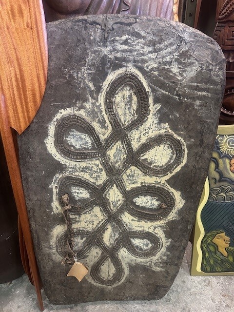 Oceanic Art Shield Vintage Oceanic Art Shield